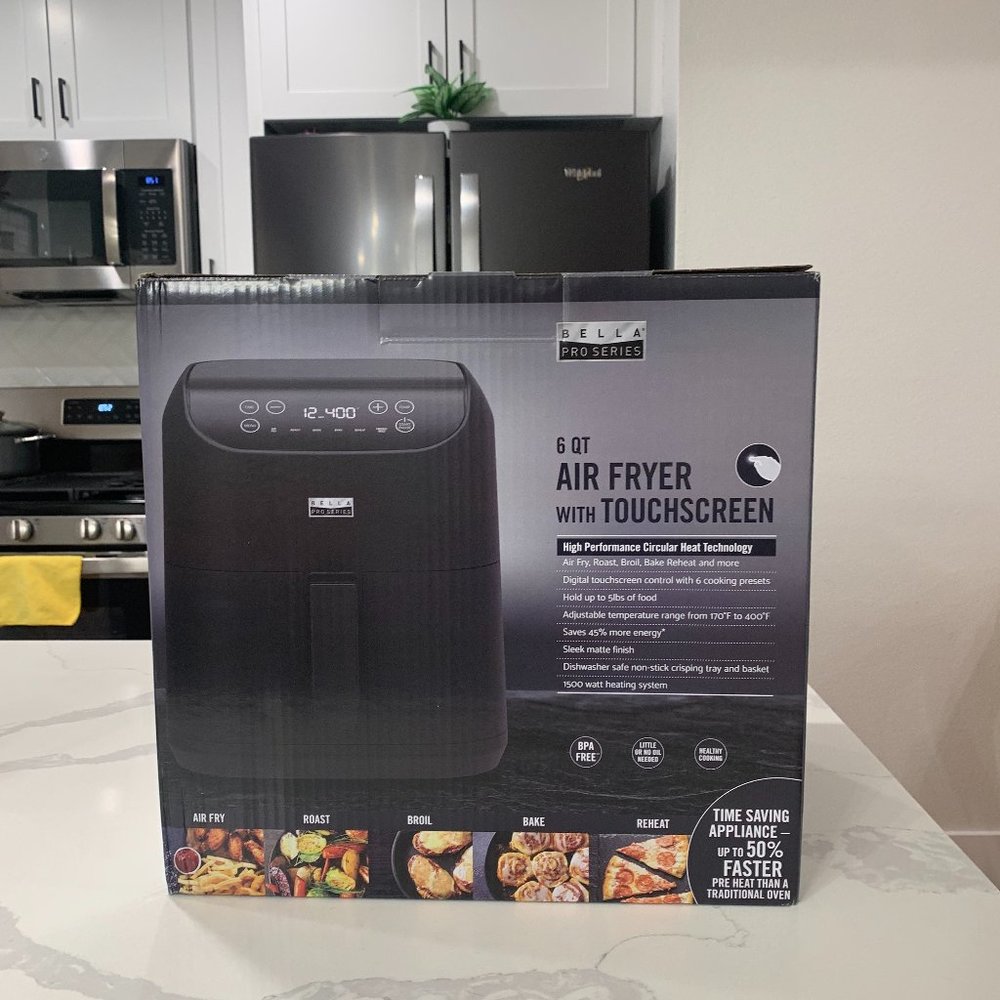 PRO SERIES 6 QT AIR FRYER WITH TOUCHSCREEN